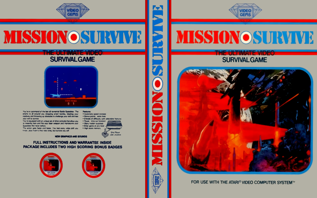 Mission Survive — box-texture (EU)