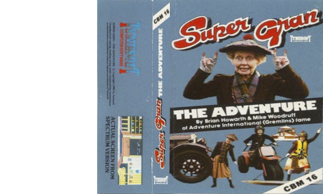 Super Gran - The Adventure — box-texture (WOR)