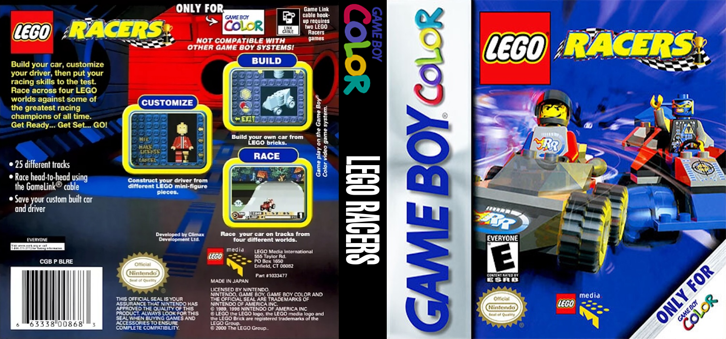 LEGO Racers — box-texture (US)