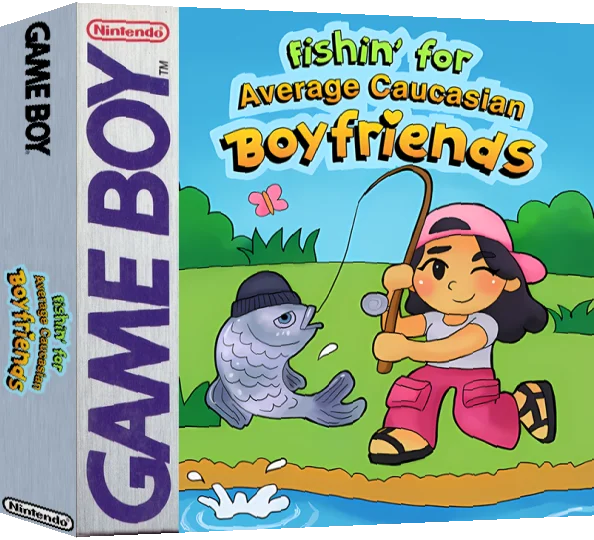 Fishin' For Average Caucasian Boyfriends — box-3D (WOR)