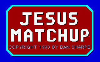 Jesus Matchup — sstitle (WOR)