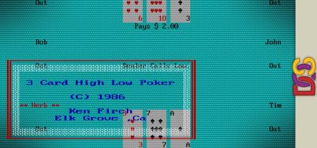 3 Card High Low Poker — steamgrid