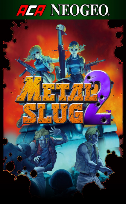 Aca Neogeo Metal Slug 2 box art
