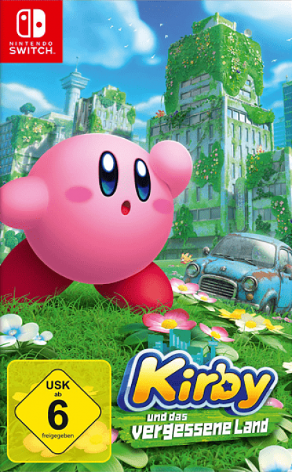 Kirby and the Forgotten Land — box-2D (DE)