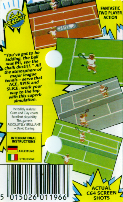 Pro Tennis Simulator — box-2D-back (EU)