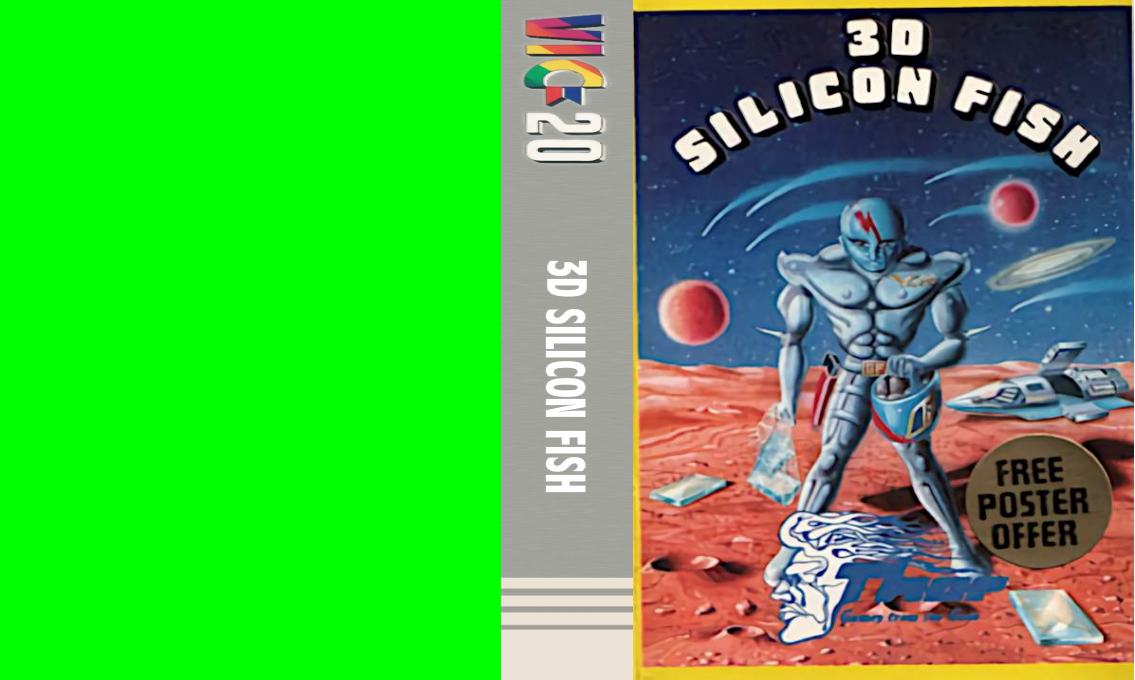 3D Silicon Fish — box-texture (EU)