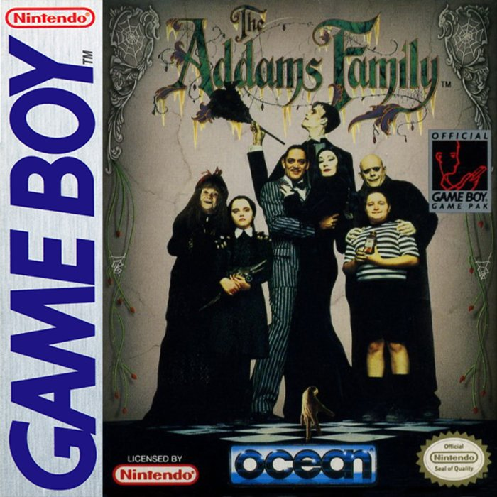 Addams Family, The box art