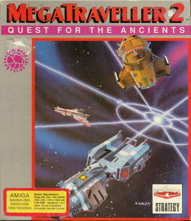 MegaTraveller 2 - Quest for the Ancients box art