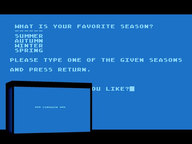 Cinquain — mixrbv2 (WOR)