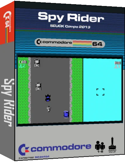 Spy Rider — box-3D (CUS)