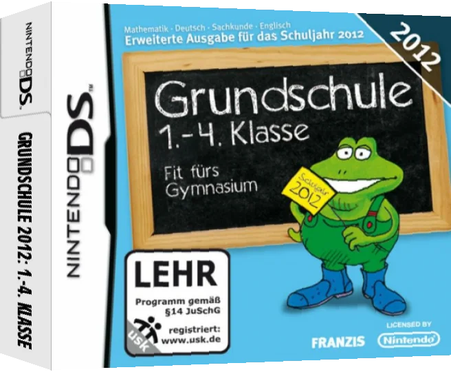 Grundschule 1.-4. Klasse - Fit fuers Gymnasium 2012 — box-3D (DE)