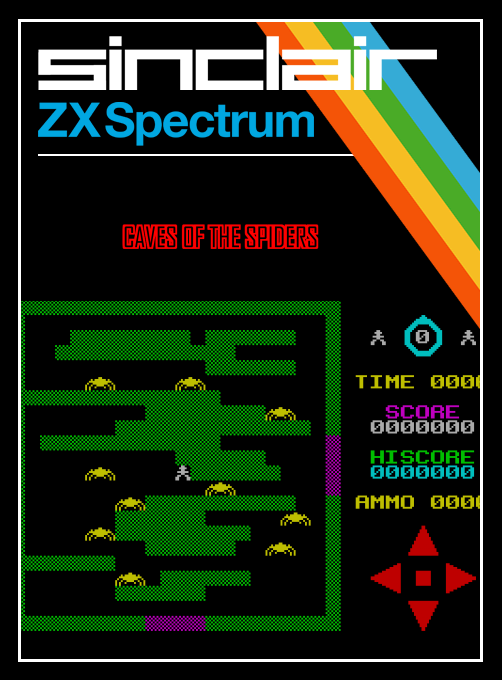 Caves of the Spiders — box-2D (SS)