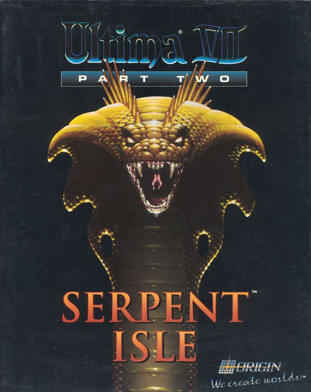Ultima 7 - Part 2 - Serpent Isle — box-2D (EU)