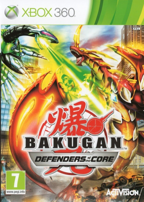 Bakugan Battle Brawlers - Les Protecteurs De La Terre — box-2D (EU)