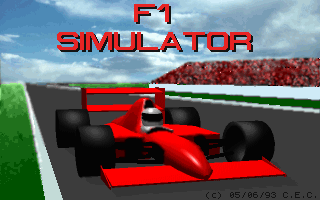 F1 Simulator box art