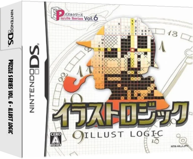 Puzzle Series Vol. 6 - Illust Logic — box-3D (JP)
