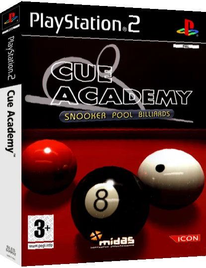 Cue Academy - Snooker, Pool, Billiards — box-3D (EU)