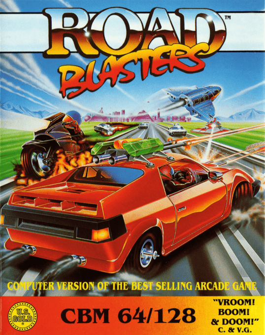 Roadblasters box art
