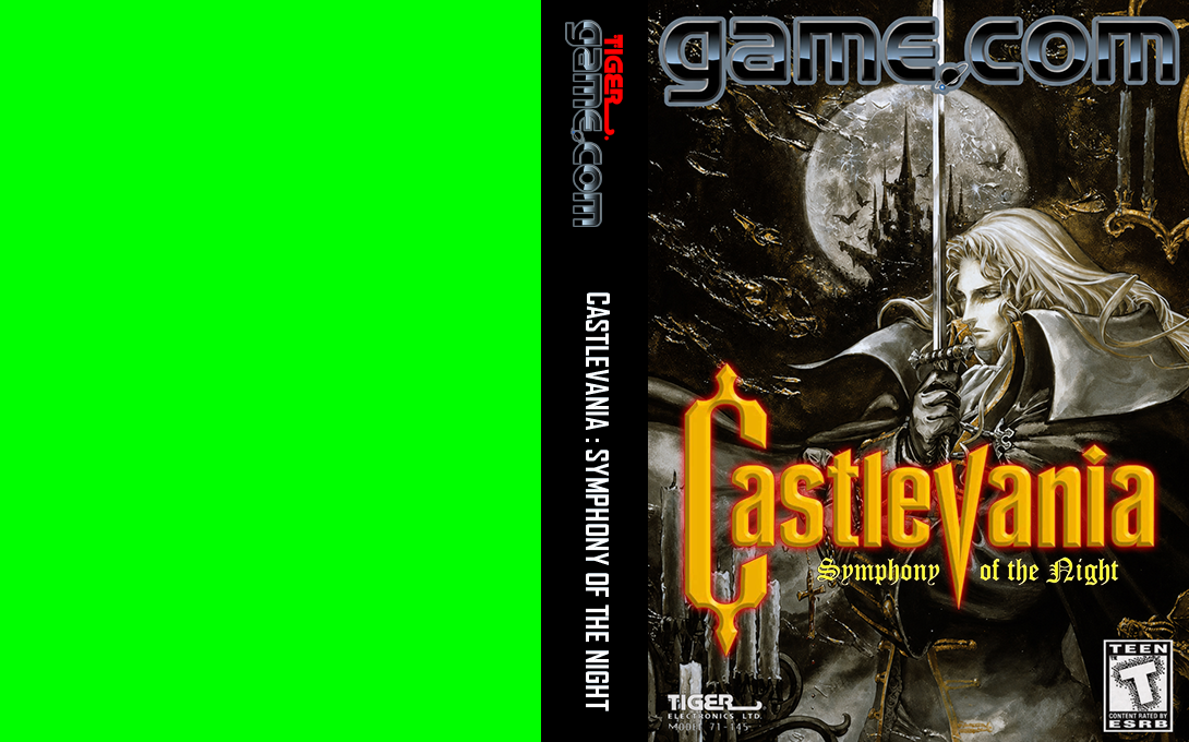CastleVania - Symphony of the Night — box-texture (US)