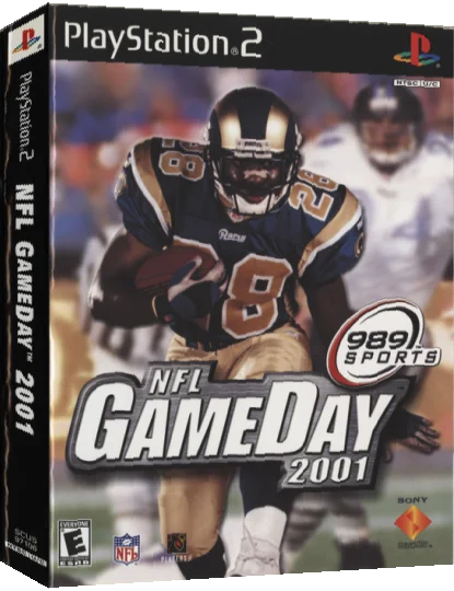 Nfl Gameday 2001 — box-3D (US)