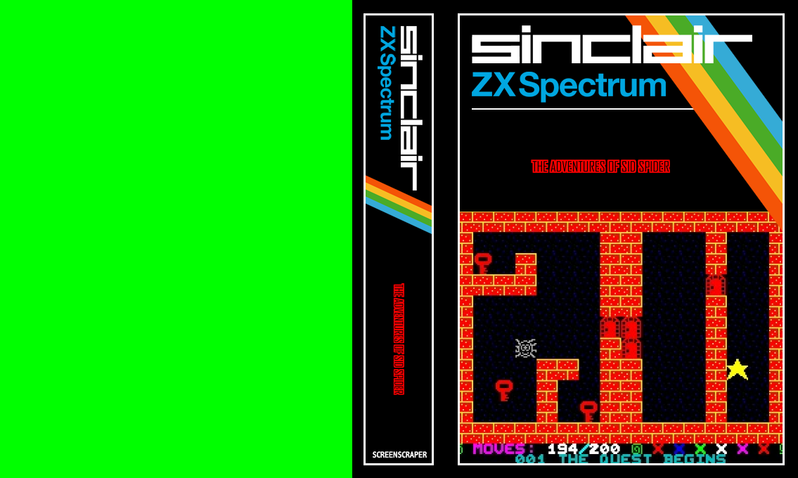 The Adventures of Sid Spider — box-texture (SS)