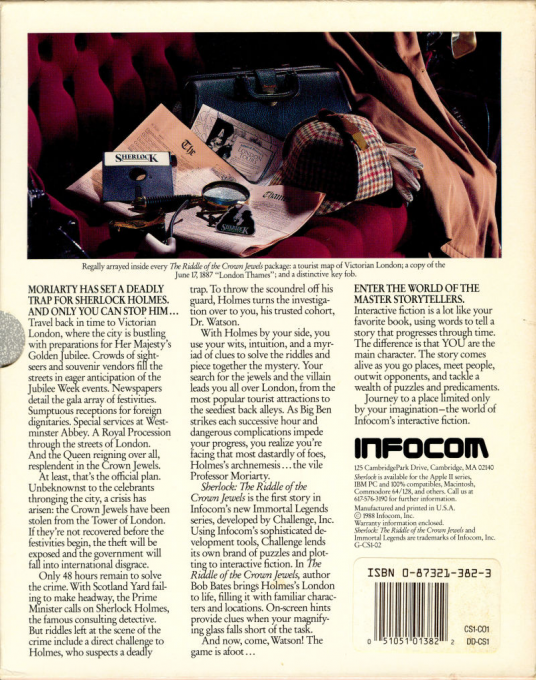 Sherlock - The Riddle of the Crown Jewels — box-2D-back (US)