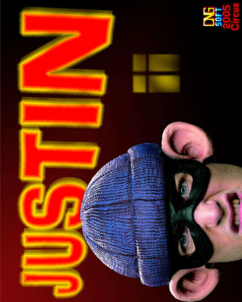 Justin box art