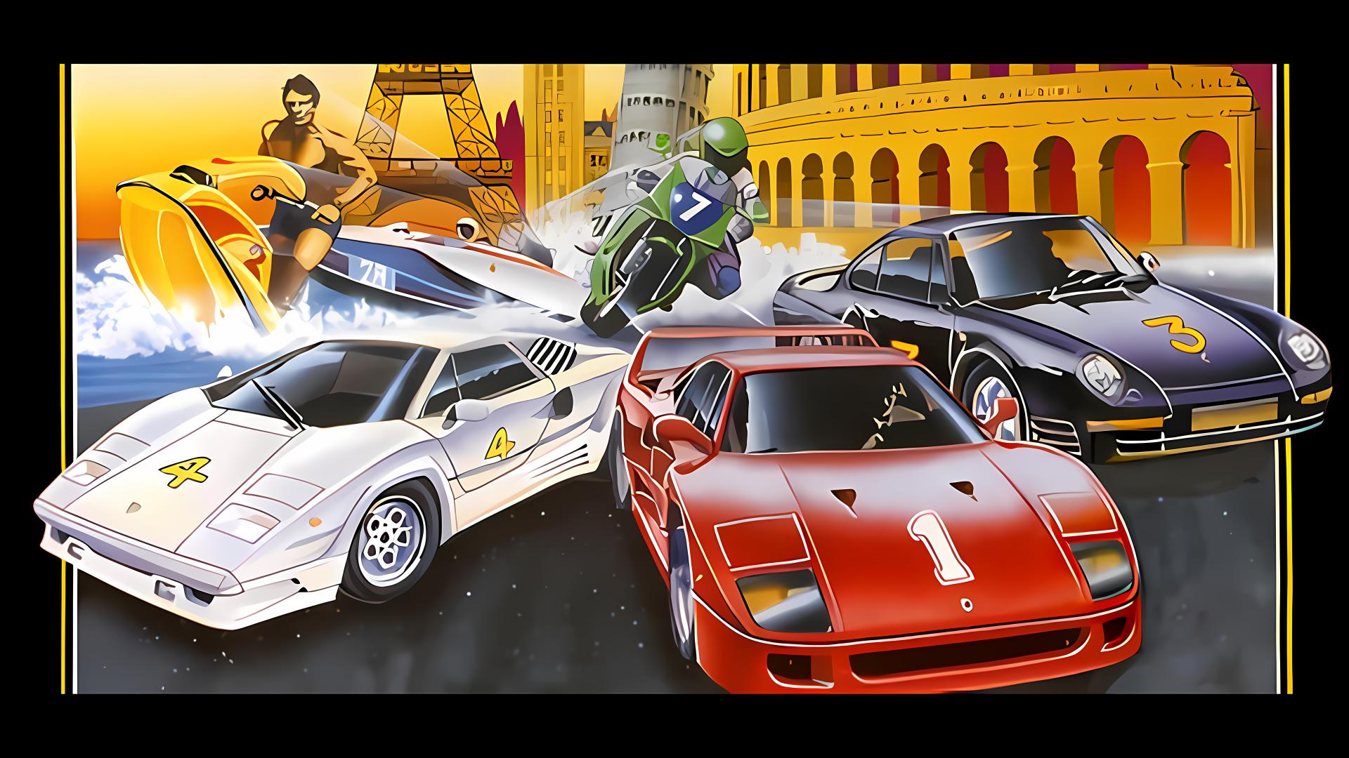 OutRun Europa — fanart