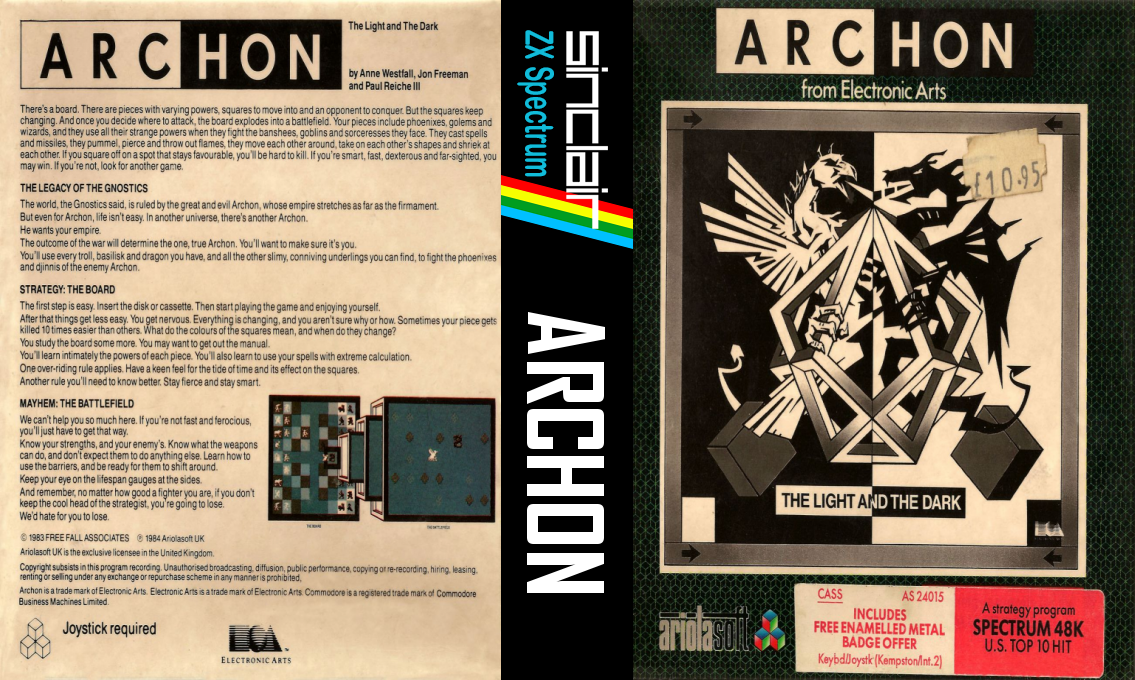 Archon - The Light And The Dark — box-texture (EU)
