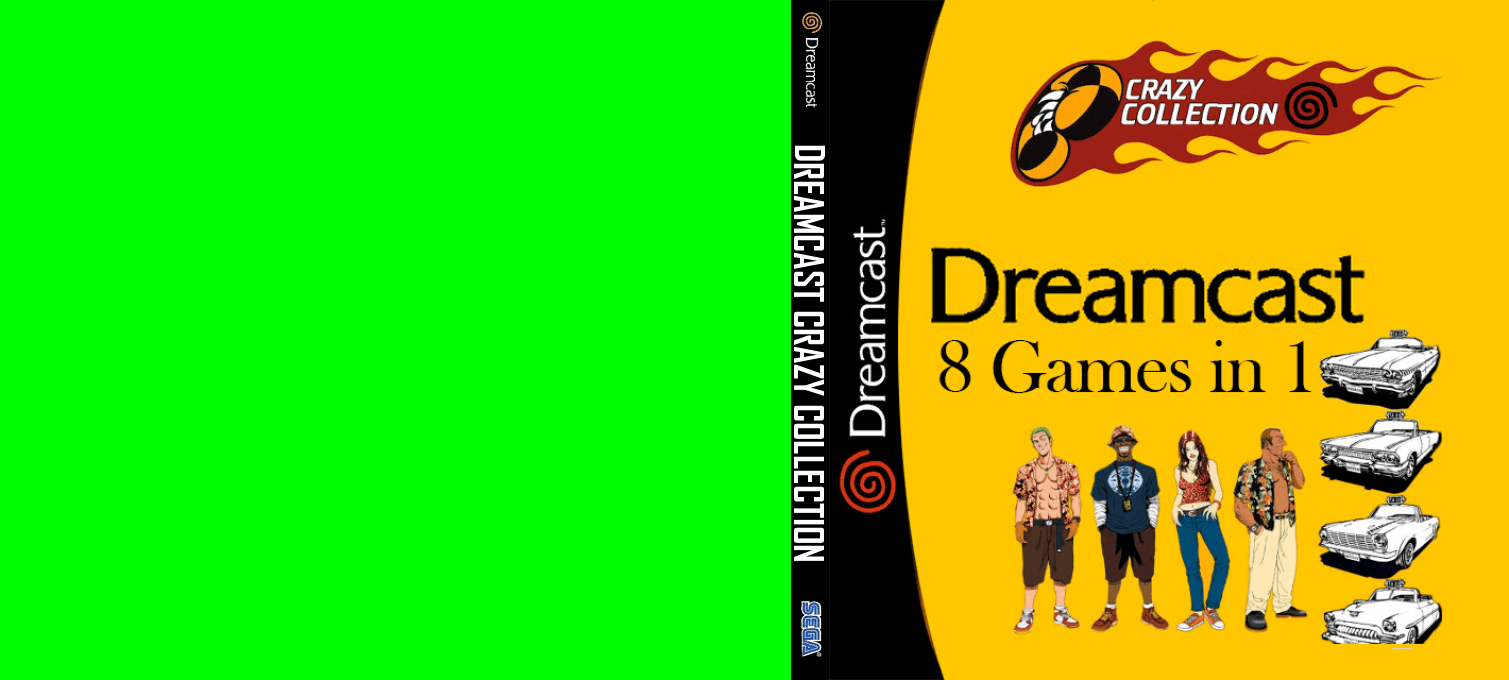 Dreamcast Crazy Collection — box-texture (WOR)