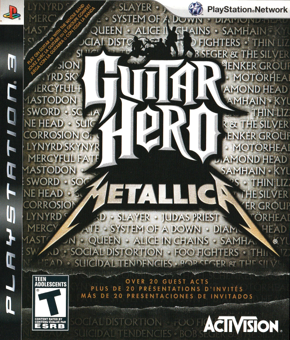Guitar Hero - Metallica box art