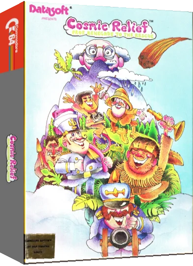 Cosmic Relief - Professor Renegade to the Rescue — box-3D (US)