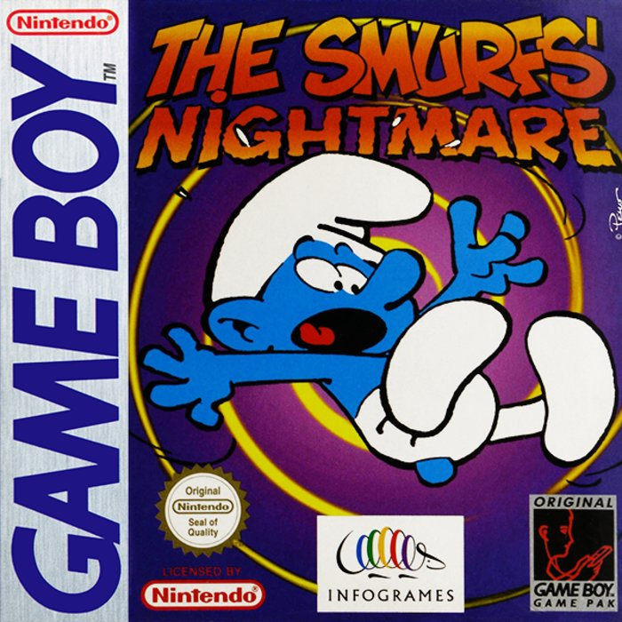 Smurfs Nightmare, The — box-2D (EU)