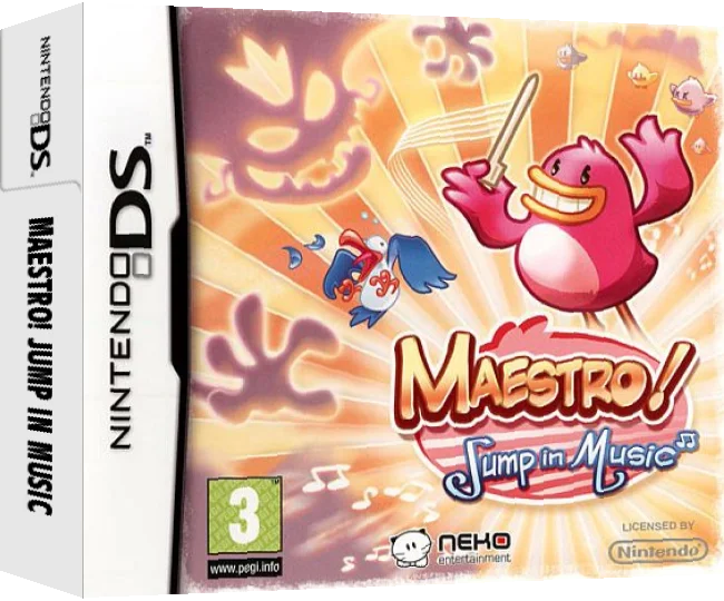 Maestro! - Jump in Music — box-3D (EU)