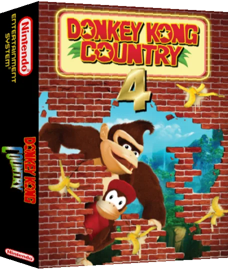 Donkey Kong Country — box-3D (WOR)