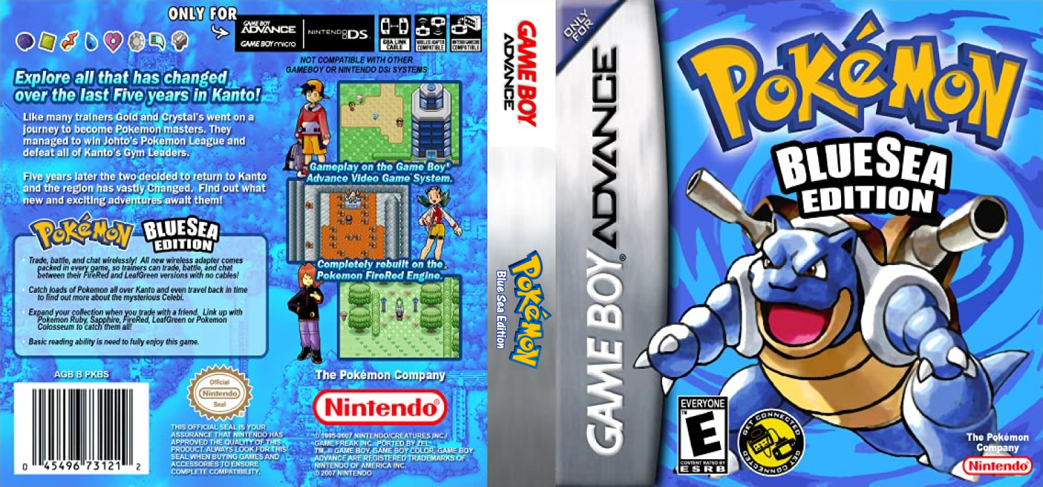 Pokemon : Blue Sea Edition — box-texture (US)