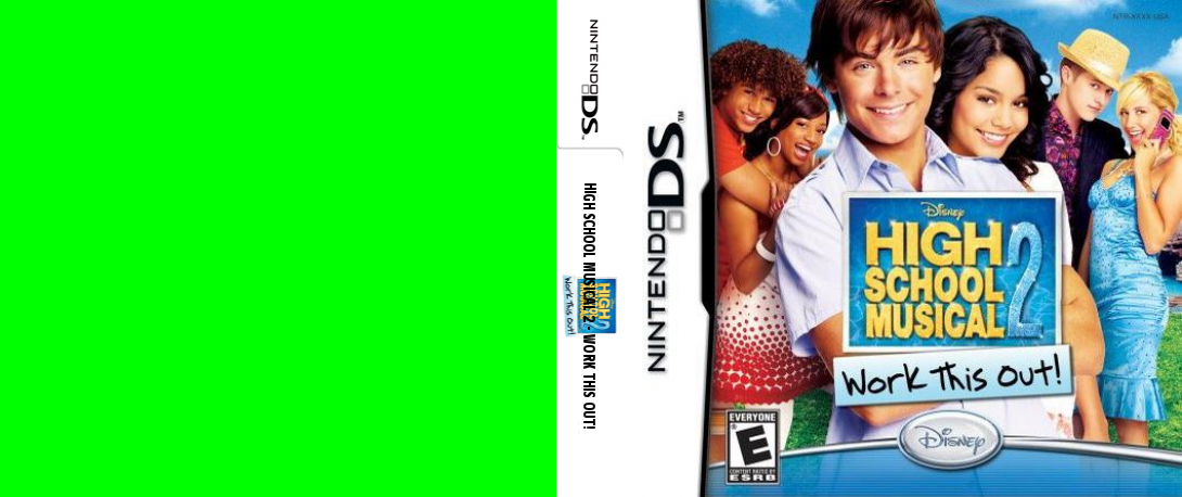 High School Musical 2 - Work This Out! — box-texture (US)