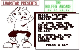 The Golfer Arcade — sstitle (WOR)
