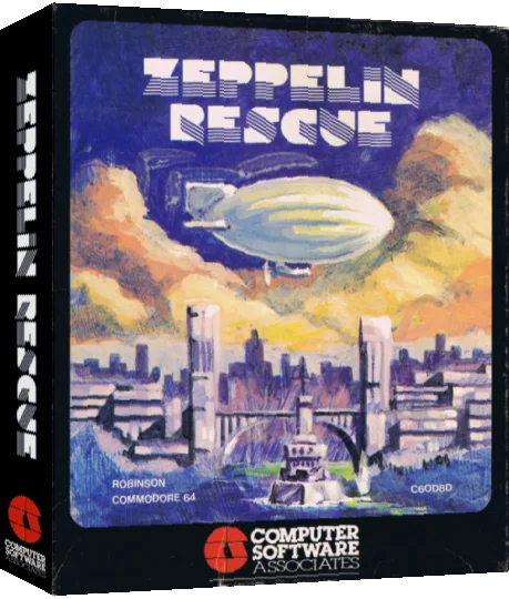 Zeppelin Rescue — box-3D (US)