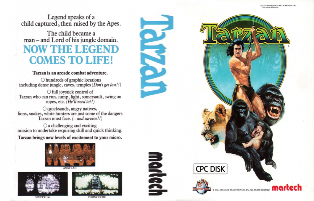 Tarzan — box-texture (EU)