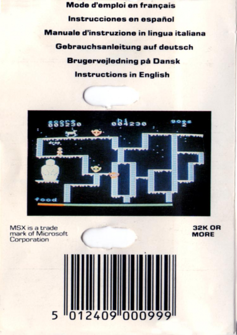 Snowman, The — box-2D-back (EU)