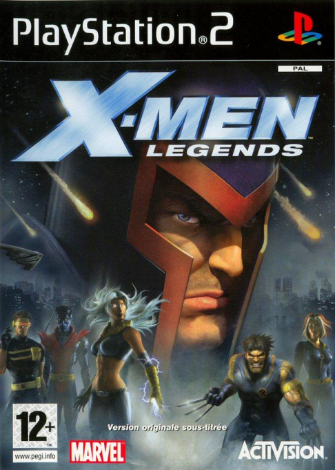 X-Men Legends — box-2D (FR)