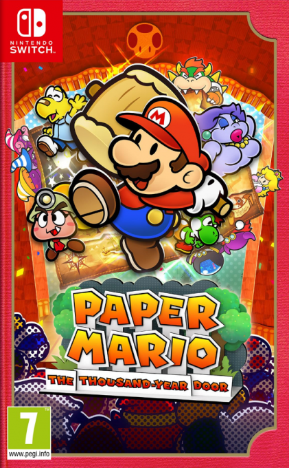 Paper Mario - The Thousand-Year Door — box-2D (EU)