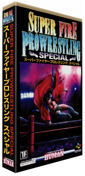 Super Fire Pro Wrestling Special — box-3D (JP)