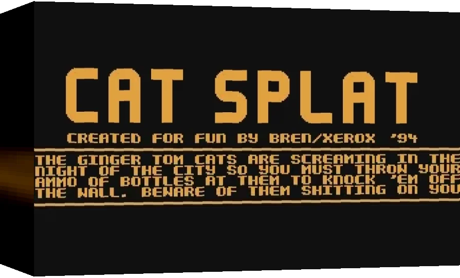 Cat Splat — box-3D (WOR)