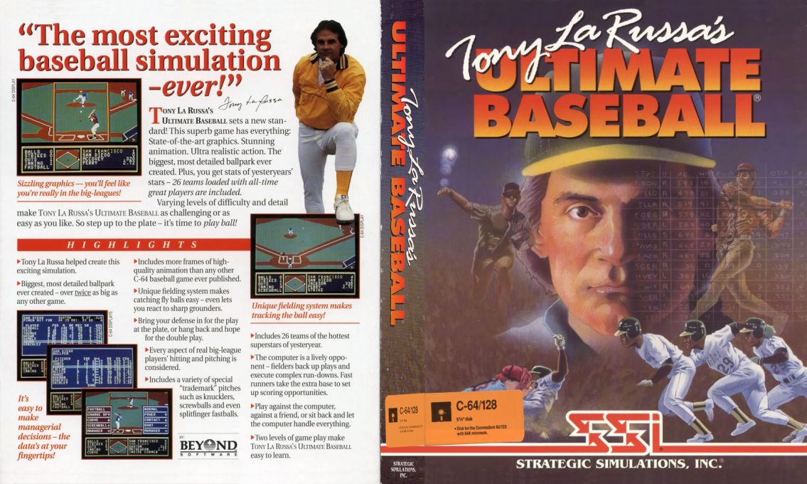Tony Larussa's Ultimate Baseball — box-texture (US)