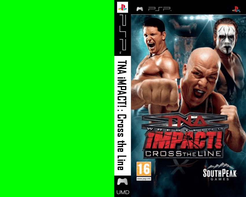 TNA Impact! Cross the Line — box-texture (EU)