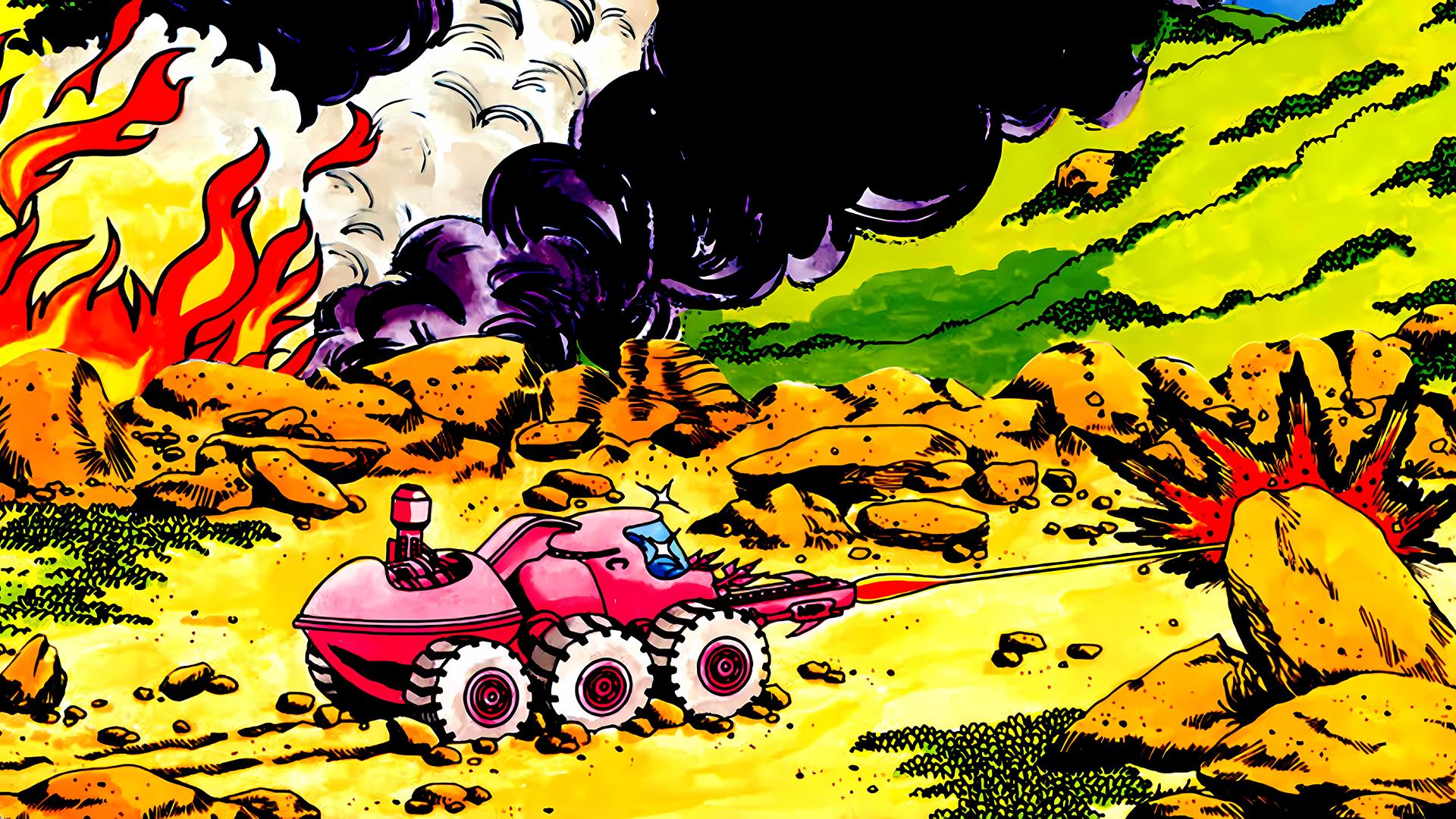 Moon Patrol — fanart