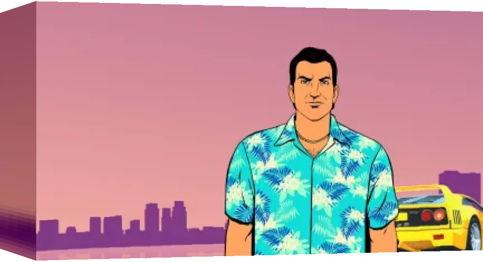 Grand Theft Auto - Vice City — box-3D (WOR)