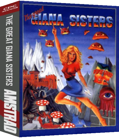 Great Giana Sisters, The — box-3D (EU)